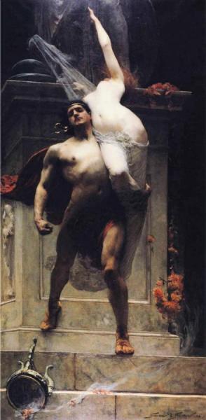 Ajax And Cassandra by Solomon Joseph Solomon Oil Painting Reproductions