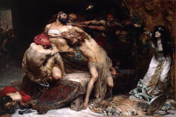 Samson by Solomon Joseph Solomon Oil Painting Reproductions