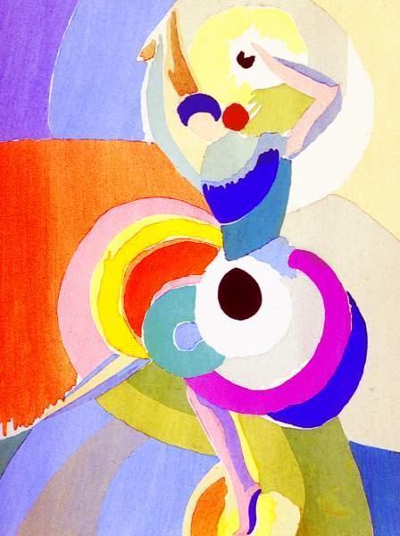 Flamenco Dancer by Sonia Delaunay-terk