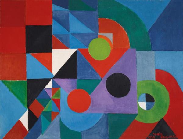 The Rhythm Of Colours, 1954 by Sonia Delaunay-terk