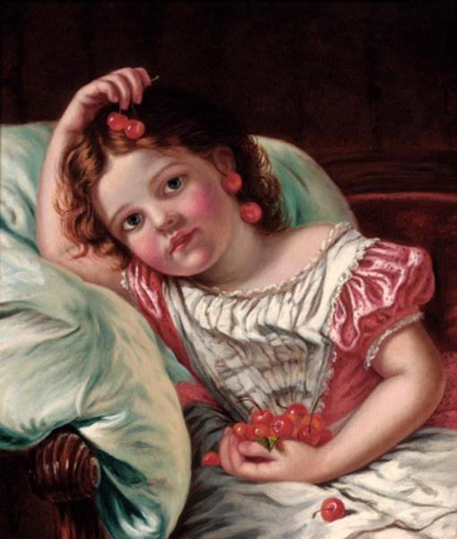 Cherry Ripe by Sophie Anderson