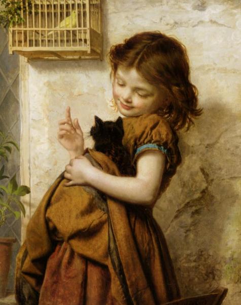 Her Favorite Pets by Sophie Anderson