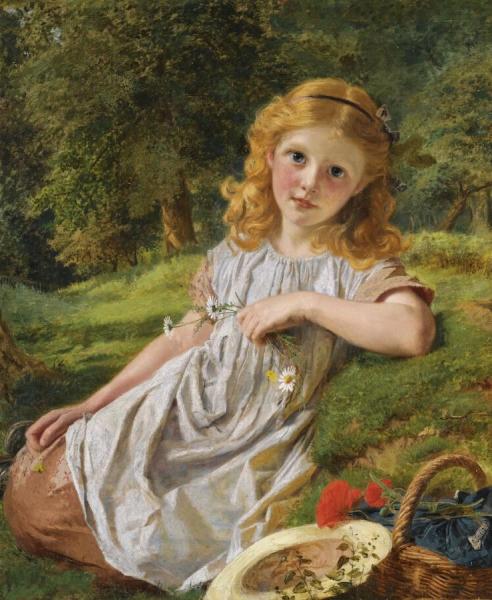 Summer Flowers by Sophie Anderson