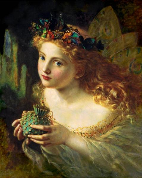 Take The Fair Face Of Woman by Sophie Anderson
