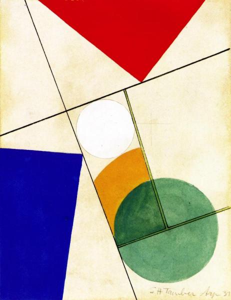 Composition by Sophie Taeuber-arp