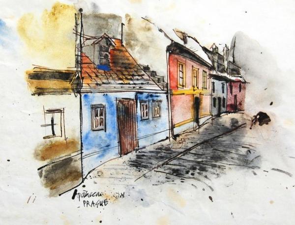 Apothecary Prague by Stan Smith