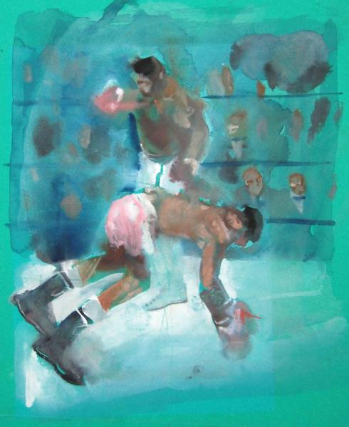 Boxing Match by Stan Smith