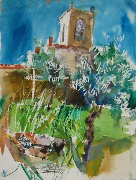 Churchyard by Stan Smith