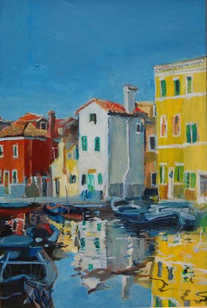 Colours Of Burano by Stan Smith