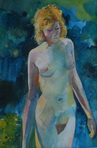 Dominique (blue) by Stan Smith