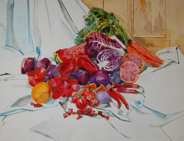 Fruit And Vegetables by Stan Smith