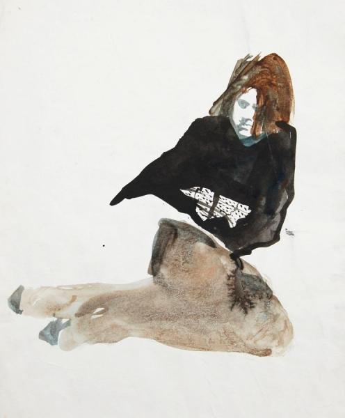 Girl On The Floor by Stan Smith