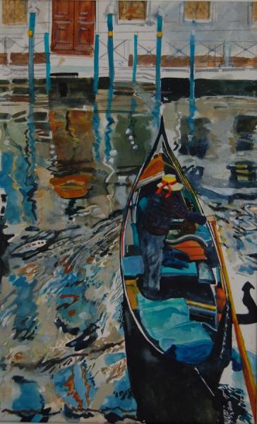 Gondola, Venice by Stan Smith