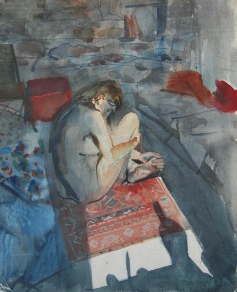 Indian Rug by Stan Smith