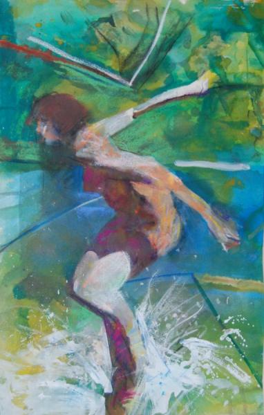 Italian Splash (single Figure) by Stan Smith