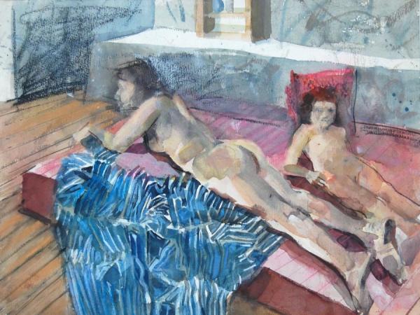 Mother And Child by Stan Smith