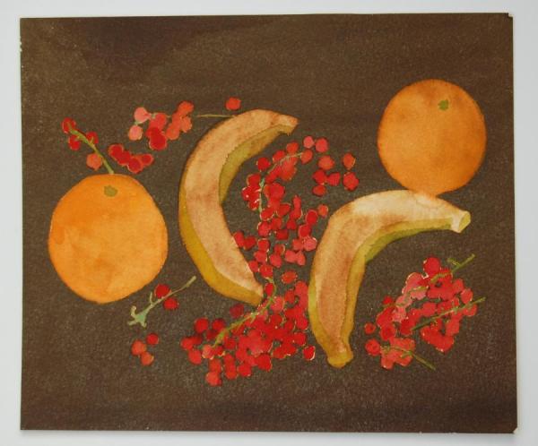 Orange Bananas And Redcurrants by Stan Smith