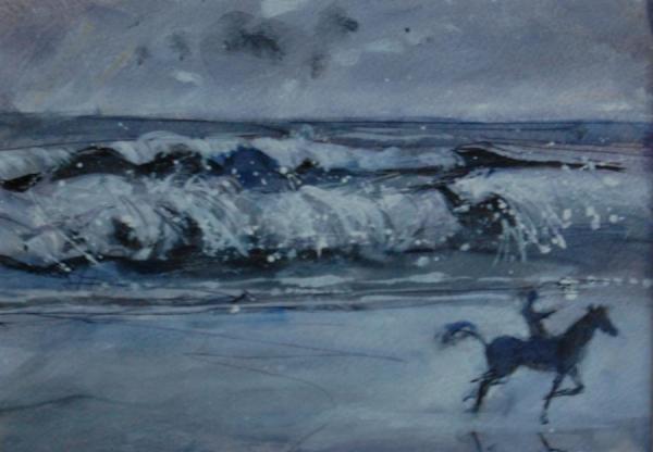 Riding On The Shore by Stan Smith