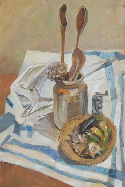 Still Life With Spoons by Stan Smith