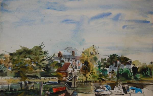 Thames Riverside, Twickenham by Stan Smith