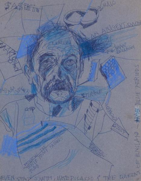 The Blue Sketchbook by Stan Smith