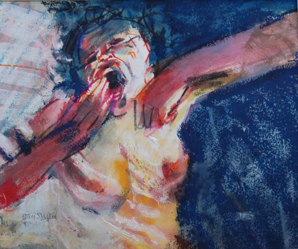 The Yawn (study) by Stan Smith