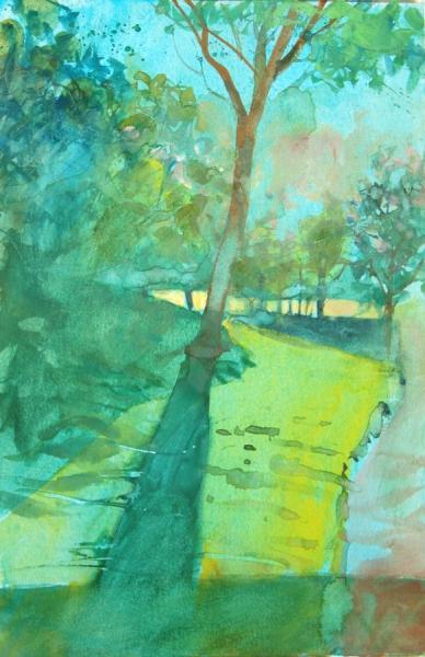 Tree's Shadow by Stan Smith