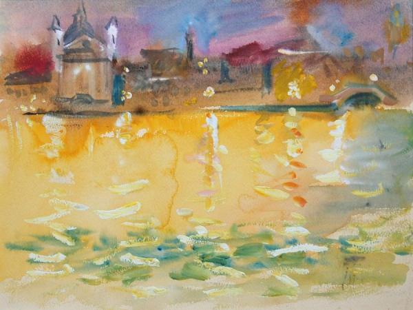 Venice Sunset by Stan Smith