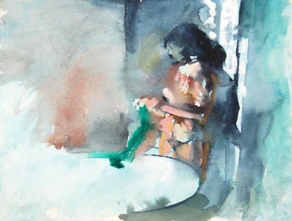 Washing Clothes by Stan Smith