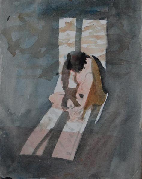 Window In Bussana Vecchia by Stan Smith