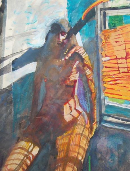 Yellow Blind Study by Stan Smith