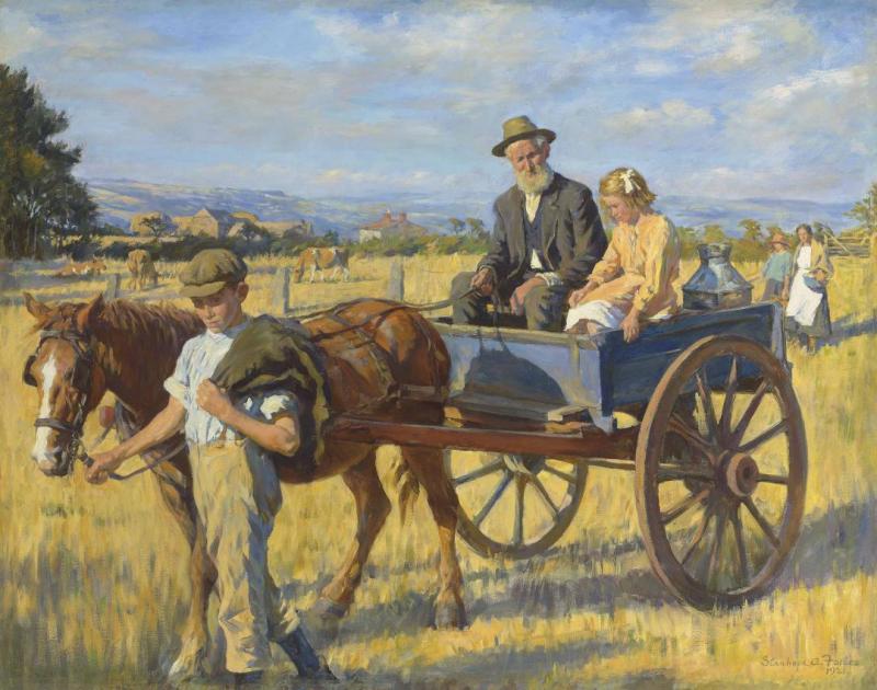 Short Cut Across The Fields, 1921 by Stanhope Alexander Forbes
