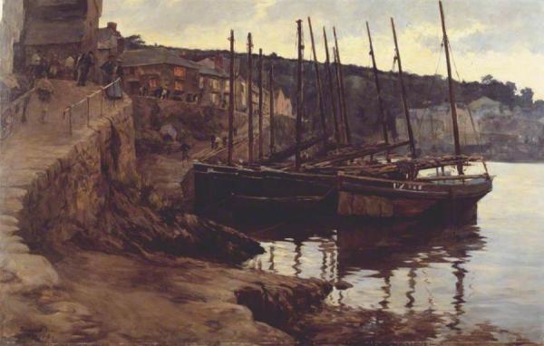 Stanhope Alexander Forbes At Their Moorings