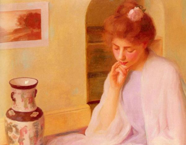 Contemplation by Stanhope Alexander Forbes