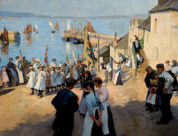 Stanhope Alexander Forbes Gala Day At Newlyn, Cornwall