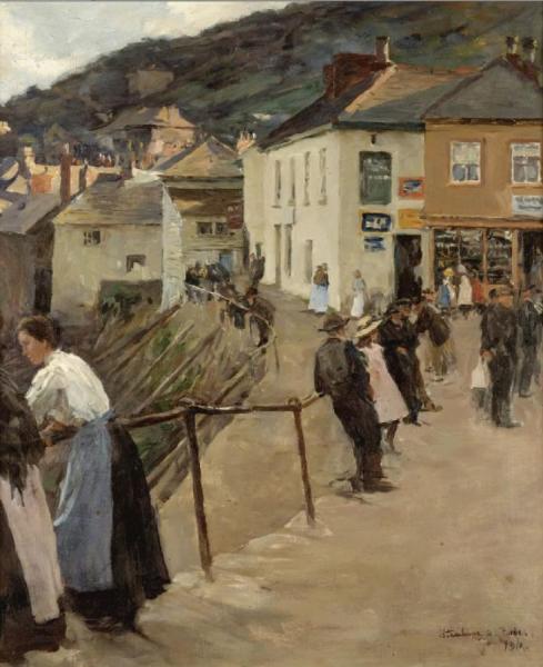 Stanhope Alexander Forbes The Harbor At Mousehole