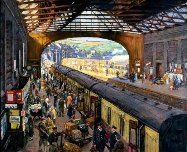 Stanhope Alexander Forbes The Terminus, Penzance Station, Cornwall