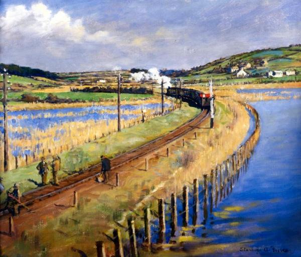 Through The Marshes by Stanhope Alexander Forbes