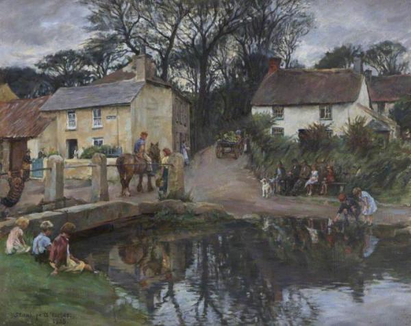 Stanhope Alexander Forbes Village Rendezvous, Copperhouse Creek, Near Hayle