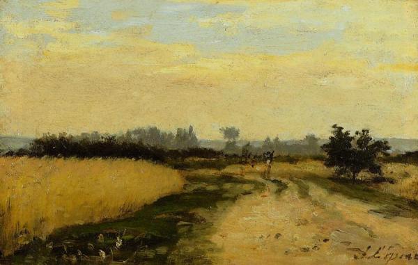 A Road In The Countryside by Stanislas Lepine