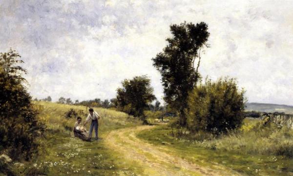 Country Road by Stanislas Lepine