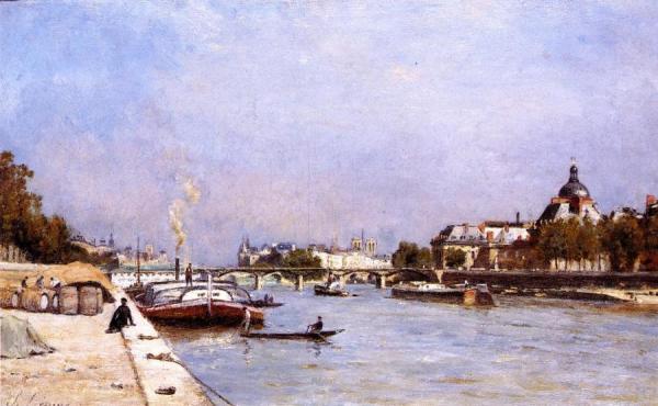 Paris, The Pont Des Arts by Stanislas Lepine