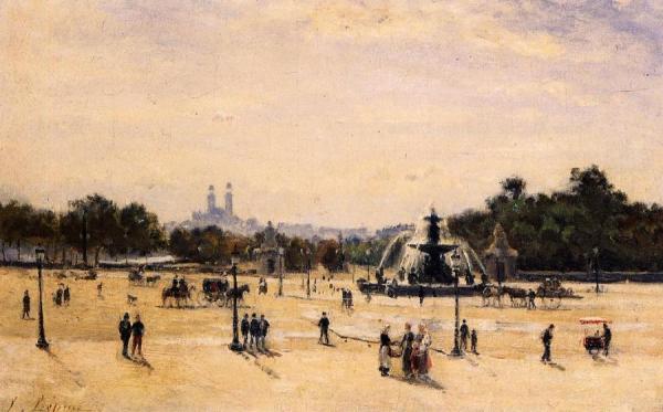 Place De La Concord by Stanislas Lepine