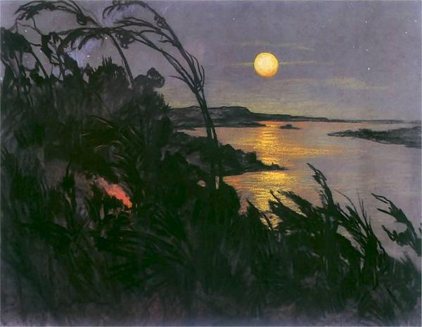 Australian Landscape by Stanislaw Ignacy Witkiewicz