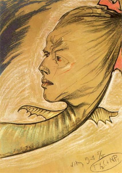 Michal Choromariski by Stanislaw Ignacy Witkiewicz