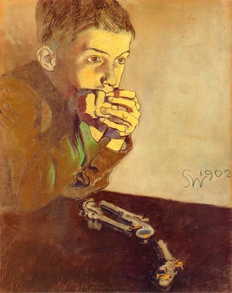 Boy With Pistols by Stanislaw Wyspianski
