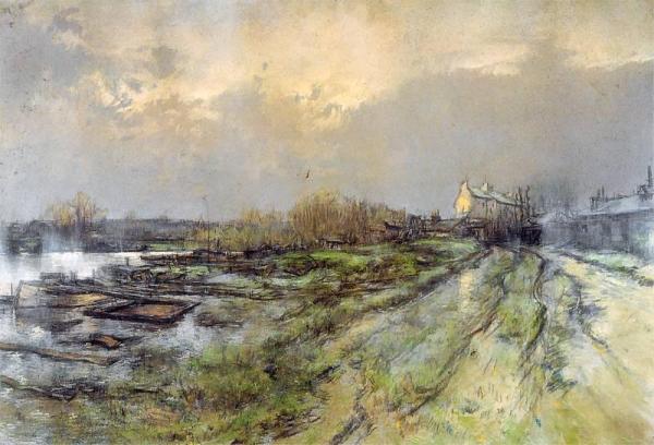 Landscape by Stanislaw Wyspianski