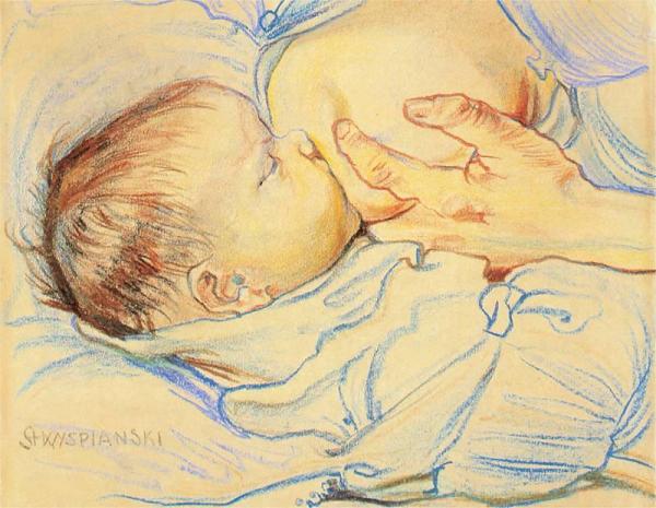 Motherhood by Stanislaw Wyspianski