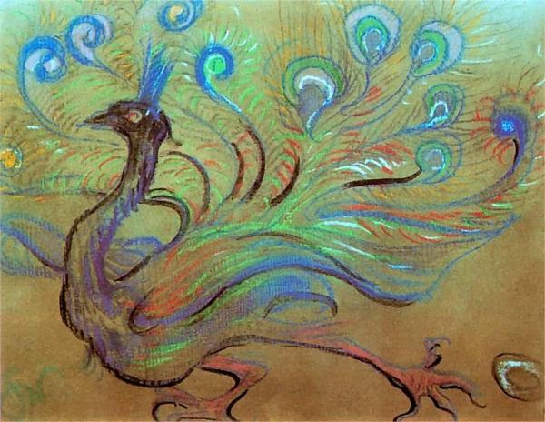 Peacock by Stanislaw Wyspianski
