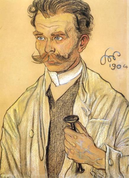 Portrait Of A Doctor by Stanislaw Wyspianski
